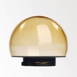 DELTA LIGHT - BOWL GLASS AMBER