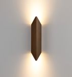 MODULAR - Chival Wall Up/Down 292 2X Led 2700K Trailing Edge Di Bronze Brushed Anodised