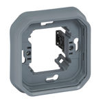 Legrand - Plexo Support Plaques 1 Poste Équipé De Griffes Ip55 Gris