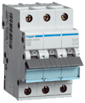 Hager - Automaat 3kA - C - 3P - 10A - 3M  
