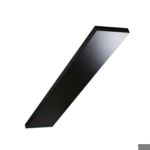 Segula - Rectangular Ceiling Base 130X25X3,5Cm Black 7Holes Zigzag - Incl. Cable Clamp And Wago Kit Black