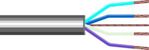 Elimex - VVT-4 Cable 4 cores grey, /m