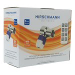 Hirschmann - Connecteur F CATV Push On (Perpendiculaire) QFA 5