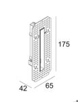 DELTA LIGHT - Mounting Kit Inlet Trimless Xs