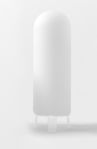 MODULAR - Placebo glass tube up (130mm) white matt