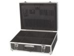 Velleman - Gereedschapskoffer met aluminium frame - 455 x 330 x 152 mm - zwart