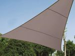 Velleman - Voile solaire - triangle - 5 x 5 x 5 m - couleur: gris taupe