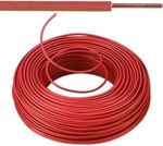 Câble VOB 1,5 mm² Eca - rouge ( H07V-U ) - VOB15RO