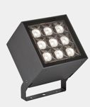 LEDS C4 - Spotlight IP65 Cube Pro 9 LEDS LED 29.3W 4000K Urban grey 3063lm