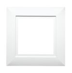 SG LIGHTING - Soft Square Blanc Frame 1X