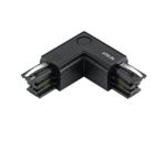 FLOS - 90º CONNECTOR IN Black for 3-phase Track
