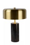 Lucide - MIRASOL - Lampe de table - Ø 25 cm - 3xG9 - Noir
