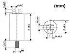 Velleman - Aanloopcondensator 0.6µf/450v