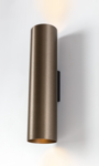 MODULAR - Nude Wall Up/Down 70 2X Led Par20 E27 2700K Medium Leading Edge/Trailing Edge Bronze Brushed Anodise