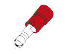 Velleman - Kabelschoen "male bullet" rood