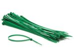 Velleman - Jeu de serre-câbles en nylon - 4.8 x 300 mm - vert (100 pcs)