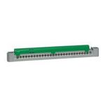 Legrand - Bornier de terre long. 227 mm IP 2x - 26x16 + 1x25mm² - vert