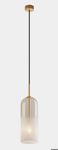 LEDS C4 - Pendant Glam 1 X E14 23 Gold Steel, Glass Gold, White