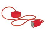 Velleman - Luminaire design à suspension en cordage - rouge