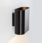 MODULAR - Duell wall LED 900lm 2700K Tre dim GI ano black - black
