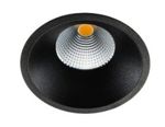 SG LIGHTING - Soft Slim Black 670lm 3000K Ra98 Trailing edge dimming