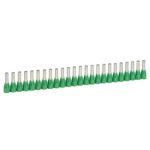 Legrand - Embout Starfix section 6 mm² 10x25 -vert- collerette isol.