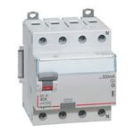 Legrand - Inter diff DX³ 4P 500mA 80A Type A - 4 modules