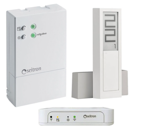 TEMPOLEC - Kit thermostat Wi-Fi programmable chaud-froid à pile + Gateway + unité de contrôle