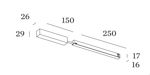 Wever & Ducré - Strex System Surface In Track Power Supply 48V 80W Black