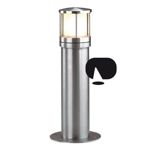 PSM LIGHTING - BORNE AVENUE INOX 316 TRAITÉ POUR L EXTÉRIEUR