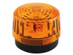 Velleman - Flash stroboscopique à led - ambre - 12 vcc - ø 100 mm