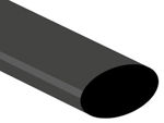 Velleman - Thermische krimpkous 25.4mm - zwart - 25 st.