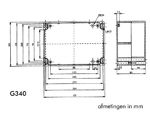 Velleman - Waterbestendige abs-behuizing - donkergrijs 171 x 121 x 80mm
