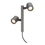 SLV LIGHTING - NEW MYRA 2, ANTHRACITE, GU10, MAX. 2X 4W, IP44