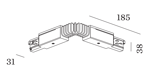 Wever & Ducré - 3-Phase Track Flexible Connector B