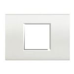 Bticino - LL-PLAQUE RECTANG. LARGE 2 MOD BLANC