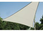 Velleman - Voile solaire - triangle - 3.6 x 3.6 x 3.6 m - couleur: crème