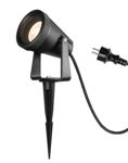 SLV LIGHTING - SAMRINA SP single QPAR51, lampe sur piquet de terre outdoor noire