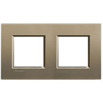 Bticino - LL-Plaque rectangul. 2x2 mod square