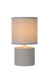 Lucide - GREASBY - Lampe de table - Ø 14 cm - 1xE14 - Gris
