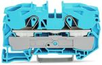 WAGO -  Borne de protection pour 2 conducteurs 16mm² , Bleu