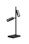 Fantasia - Lopal Lampe De Table 2L 2X 4,5W Led Noir