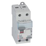 Legrand - Inter diff DX³ 2P 300mA 40A Type A - 2 modules