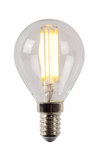 Lucide - P45 - Filament lamp - Ø 4,5 cm - LED Dimb. - E14 - 1x4W 2700K - Transparant