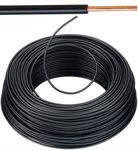 Câble VOB 2,5 mm² Eca - noir ( H07V-U ) - VOB2ZW