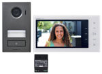 Aiphone - Kit vidéo 2fils écran 7" couleur&portier apparant