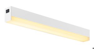 SLV LIGHTING - Applique et plafonnier SIGHT LED, avec interrupteur, 600mm, blanc