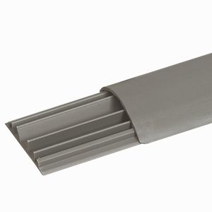Legrand - Moulure de sol DLP 50 x 12 mm gris - 3 compartiments