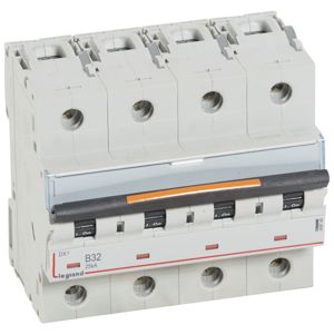 Legrand - Automaten DX³ 4P B 32A 400V - 25KA - 6 mod