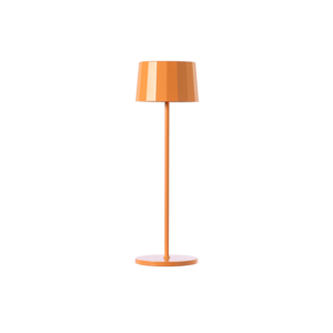 DE HENNIN - TWIGGY Orange Table lamp 2,2W rechargeable via micro USB, 9 h of autonomy, dimmable and IP65